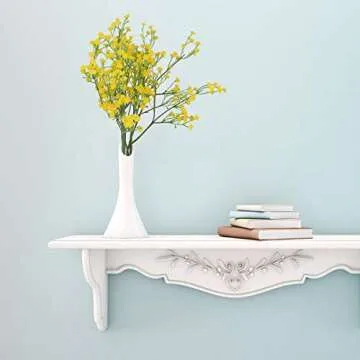 Vibrant BOMAROLAN Artificial Baby Breath Flowers - 12 Pcs