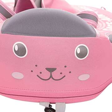 GIJK Baby Swim Float - Non-Inflatable & Safe for Infants