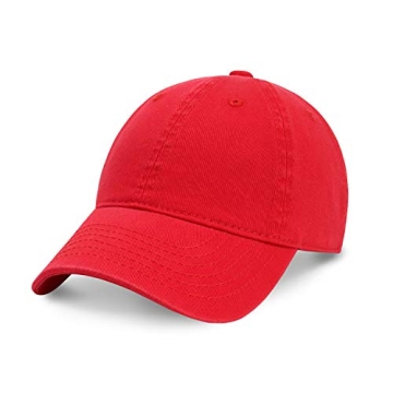 CHOK.LIDS Everyday Premium Dad Hat Unisex Baseball Cap - Red