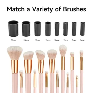 JZLUCKY Makeup Brush Cleaner and Dryer – Fast & Efficient