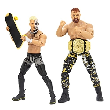All Elite Wrestling Unrivaled Collection Rivals Pack - Darby Allin and Jon Moxley Action Figures, Pl...