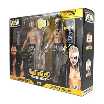 AEW Rivals Pack - Darby Allin & Jon Moxley Action Figures