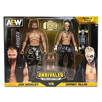 AEW Rivals Pack - Darby Allin & Jon Moxley Action Figures