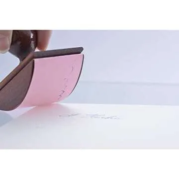 Herbin Hb25000 Elban Ink Sucking Stamp Blotter Wooden Refill Paper Included (With Fountain Pen, Glass Pen, Dip Pen)