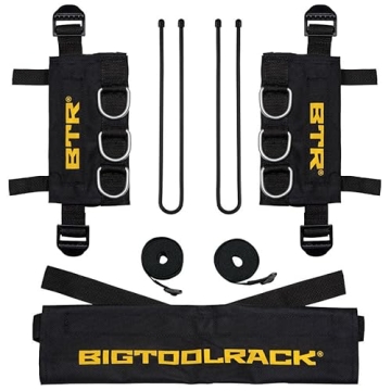 BIGTOOLRACK Rollover Bar Carryall Tool Holder for Tractors