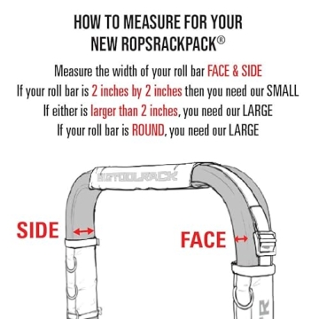 BIGTOOLRACK Rollover Bar Carryall Tool Holder for Tractors