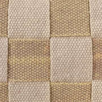 Bloomingville 24 Inch Woven Cotton Lumbar Pillow