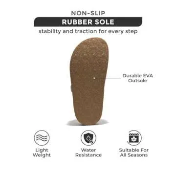 Project Cloud Wedge Sandals for Women, Leather Summer Sandals w/Memory Foam Insole Wedges for women - Platform Sandals w/Straps Women Footwear - Lightweight Womens Sandals (Brisbane, Nude, 7)