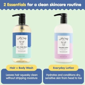 Tubby Todd Baby Bath & Skincare Kit Gift Set 25 Oz