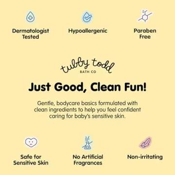 Tubby Todd Baby Bath & Skincare Kit Gift Set 25 Oz