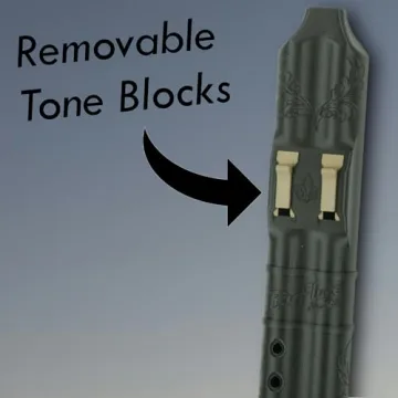 BAFlute Native American Style Drone Flute, F# 432Hz