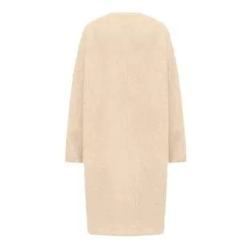 Vacation Outfits for Women Womens Fuzzy 3 Piece Fleece Open Front Cardigan Outfits Warm Crop Tops and Shorts Pajamas Loungewear Sets Khaki