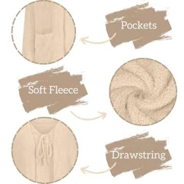 Vacation Outfits for Women Womens Fuzzy 3 Piece Fleece Open Front Cardigan Outfits Warm Crop Tops and Shorts Pajamas Loungewear Sets Khaki