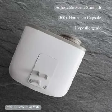 Westin Mini Home Diffuser & Fragrance Refill - Plug in Wall Diffuser - Luxury Hotel Collection - Aromatherapy - Notes of White Tea, Cedar, Vanilla - Signature White Tea Scent