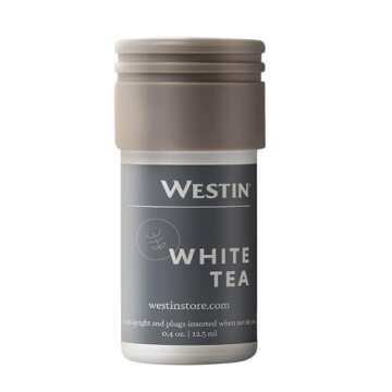 Westin Mini Home Diffuser & Fragrance Refill - Plug in Wall Diffuser - Luxury Hotel Collection - Aromatherapy - Notes of White Tea, Cedar, Vanilla - Signature White Tea Scent