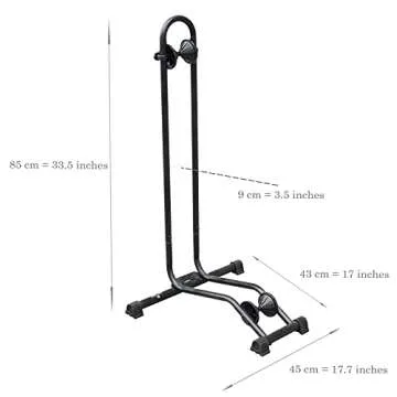 BikeHand Bike Floor Stand Parking Rack Stand - for 24"-29" Mountain MTB & Road Bikes Bicycles Indoor...