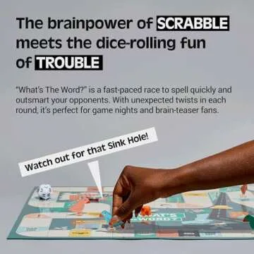 What's The Word? Fun Word Board Game for Ages 8+
