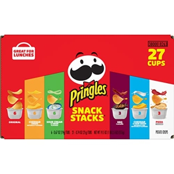 Pringles Snack Stacks Variety Pack of 27 Cups