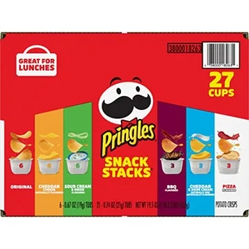 Pringles Snack Stacks Variety Pack of 27 Cups