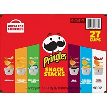 Pringles Snack Stacks Variety Pack of 27 Cups
