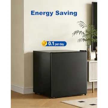 Frostorm Mini Fridge 1.6 Cu Ft - Quiet & Compact Design