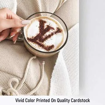 Neutral Wall Collage Kit Aesthetic Pictures, Aesthetic Room Decor, Bedroom Decor for Teen Girls, Wall Collage Kit, VSCO Room Decor, Photo Wall, Aesthetic Posters, Collage Kit (50 Set 4x6 inch)