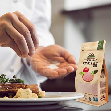 Premium Himalayan Chef Pink Himalayan Salt for Gourmet Cooking