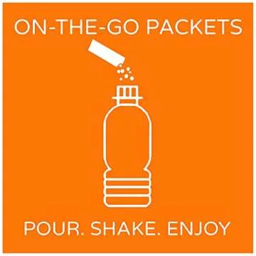 Crystal Light Citrus On-The-Go Powdered Drink Mix with Caffeine, 10 ct. (Pack of 5)