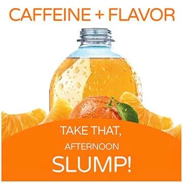 Crystal Light Citrus On-The-Go Powdered Drink Mix with Caffeine, 10 ct. (Pack of 5)