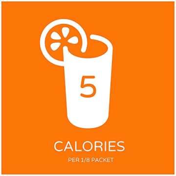 Crystal Light Citrus On-The-Go Powdered Drink Mix with Caffeine, 10 ct. (Pack of 5)