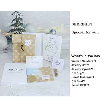 Sereney Easter Gifts for Mom from Son, Birthday Gifts for Mom from Son, Mother Son Necklace 925 Sterling Silver as Mom Birthday Gifts from Son, Mom Son Jewelry Gifts