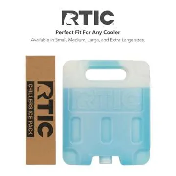 RTIC Reusable Cooler Ice Packs - Long-Lasting & Break-Resistant