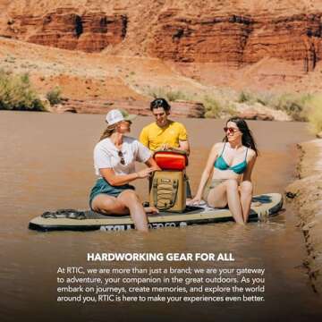 RTIC Reusable Cooler Ice Packs - Long-Lasting & Break-Resistant