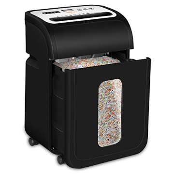 VidaTeco 14-Sheet Micro Cut Paper Shredder - Heavy Duty & Quiet Operation