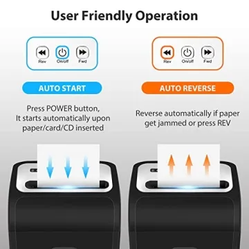 VidaTeco 14-Sheet Micro Cut Paper Shredder for Home Office