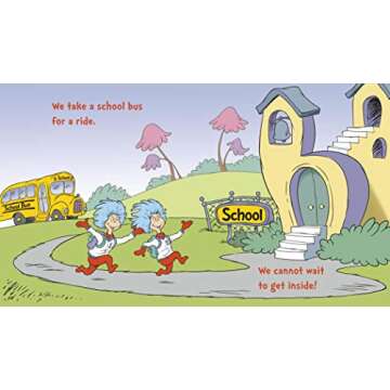 Dr. Seuss's School Things Board Book for Toddlers