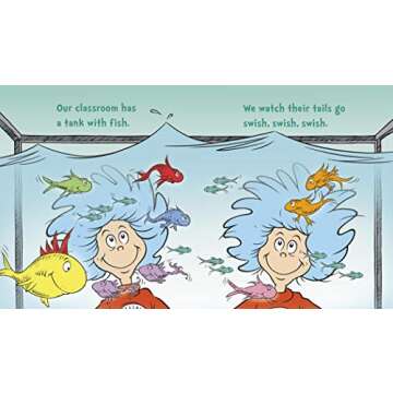 Dr. Seuss's School Things Board Book for Toddlers