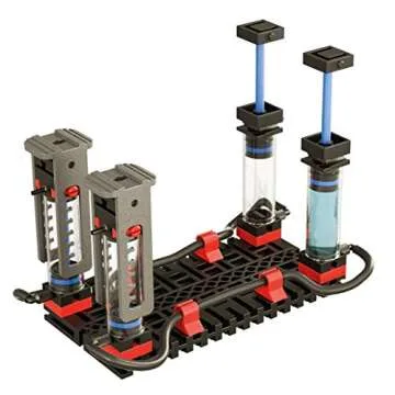 Fischertechnik Profi Hydraulic Model Building Kit with 500 Pieces and 5 Model Options for A Realistic Hydraulic Learning Experience