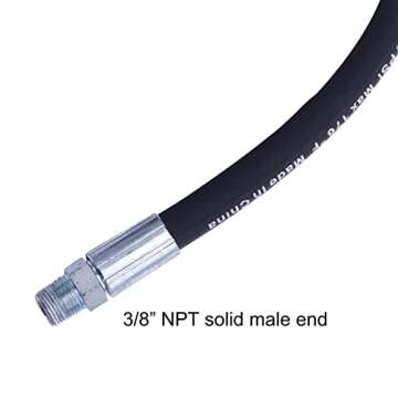 High-Pressure Tool Daily Pressure Washer Whip Hose