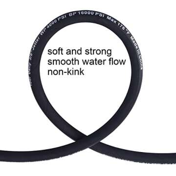 High-Pressure Tool Daily Pressure Washer Whip Hose