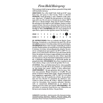 Keratin Complex Hairspray for Long Lasting Hold