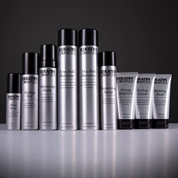 Keratin Complex Hairspray for Long Lasting Hold