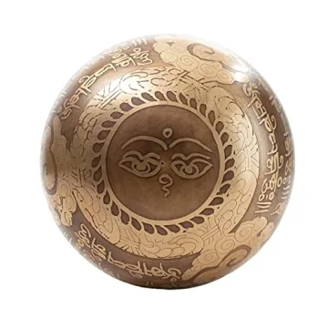 Healing Tibetan Singing Bowl Set with Art
