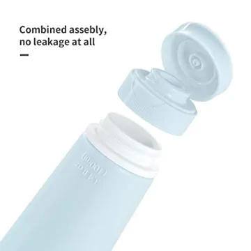 TSA Approved Valourgo Travel Bottles Leak Proof Toiletries