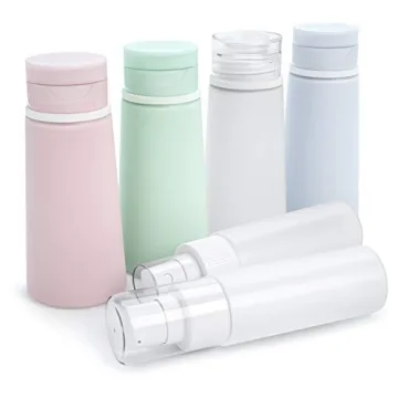 TSA Approved Valourgo Travel Bottles Leak Proof Toiletries