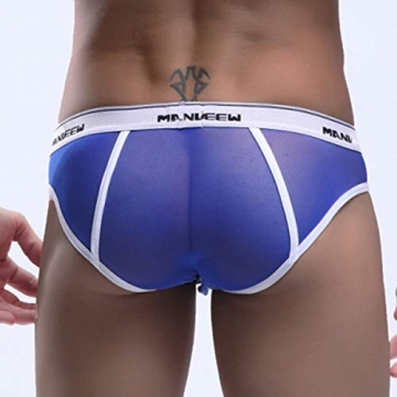 Breathable Mesh Men Briefs Underwear - Sexy & Comfortable