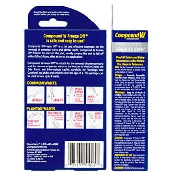 Effective Compound W Freeze Off Wart Remover for All Ages
