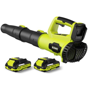 LEAPUL Leaf Blower Cordless with Dual Batteries