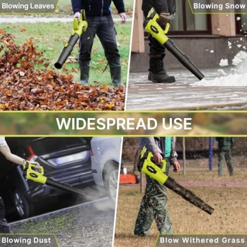 LEAPUL Leaf Blower Cordless with Dual Batteries