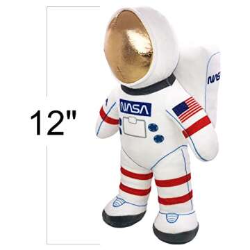 ArtCreativity 12" Plush Astronaut Toy for Kids